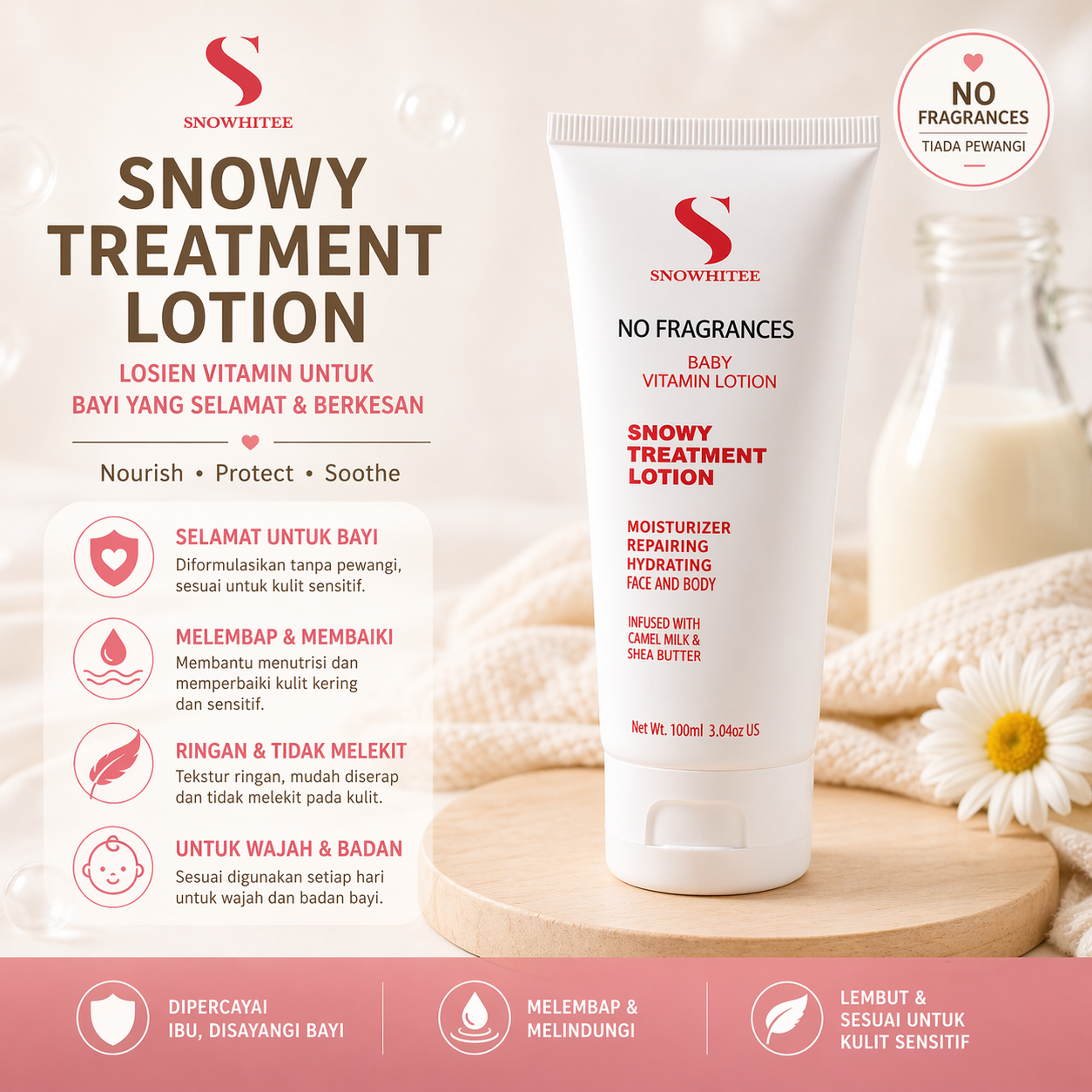Snowy Lotion Product