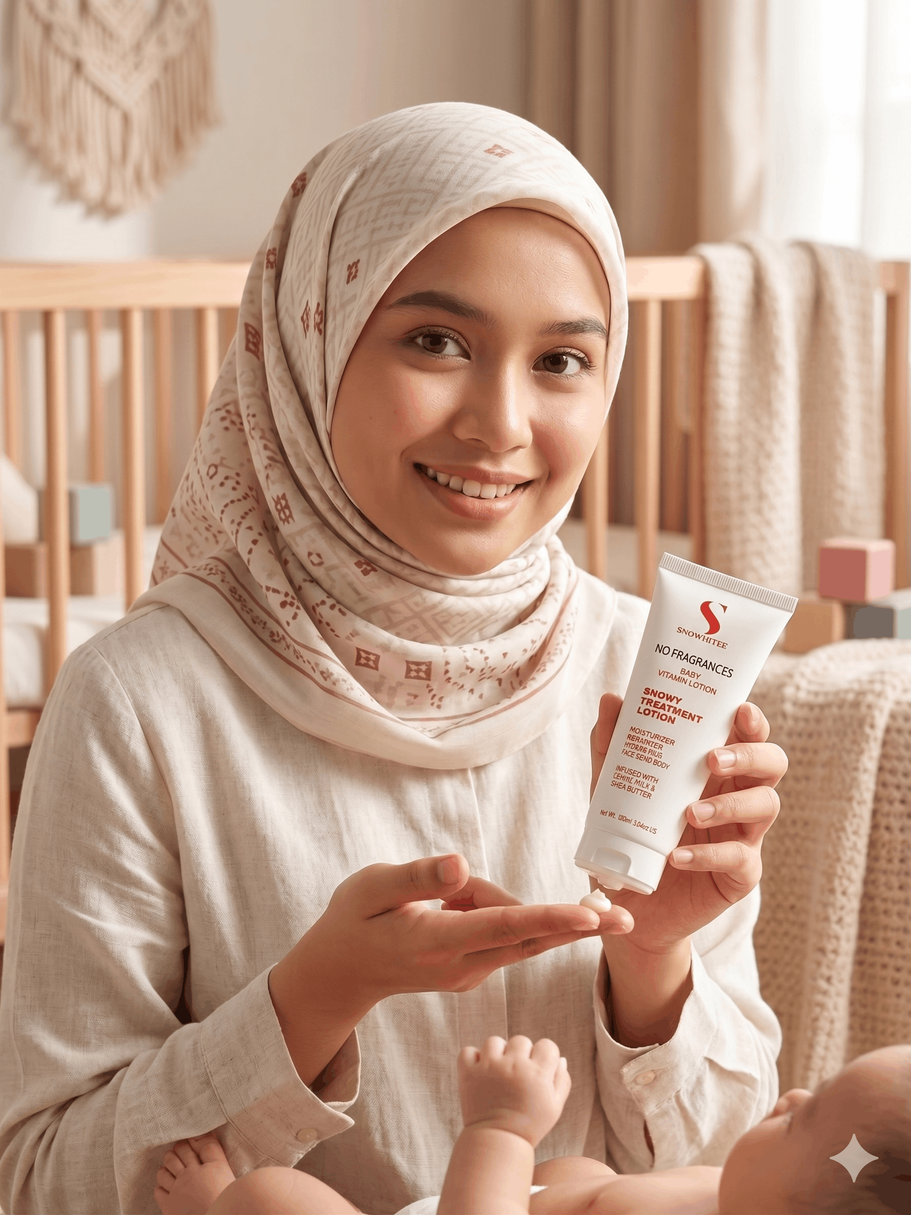 Snowy Treatment Baby Lotion